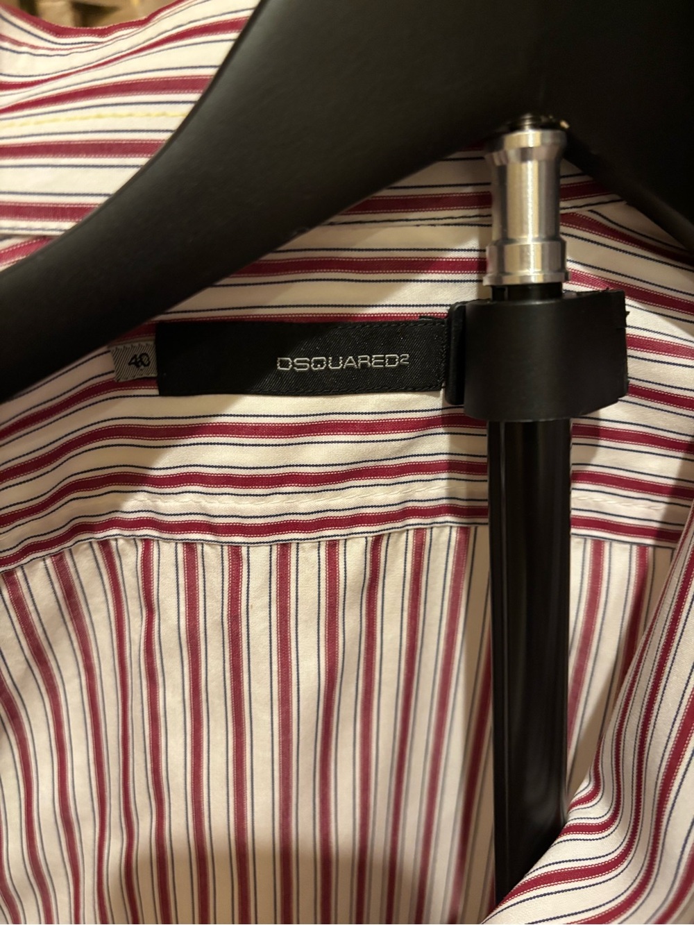 Vintage DSQUARED2 Red and White Striped Shirt - Picture 9 of 9